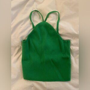 H&M green top